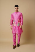 Handwork Half Jacket Kurta Set