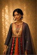 Gulbahaar — Banarasi Short Anarkali Set
