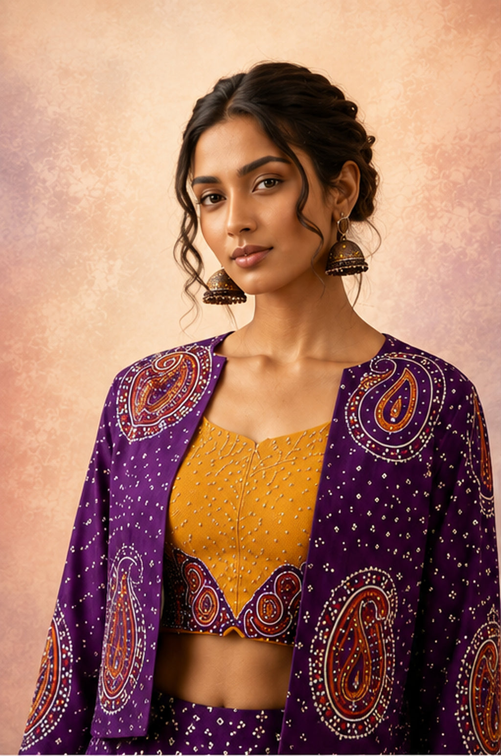Rangsaaz — Bandhini Jacket Lehenga