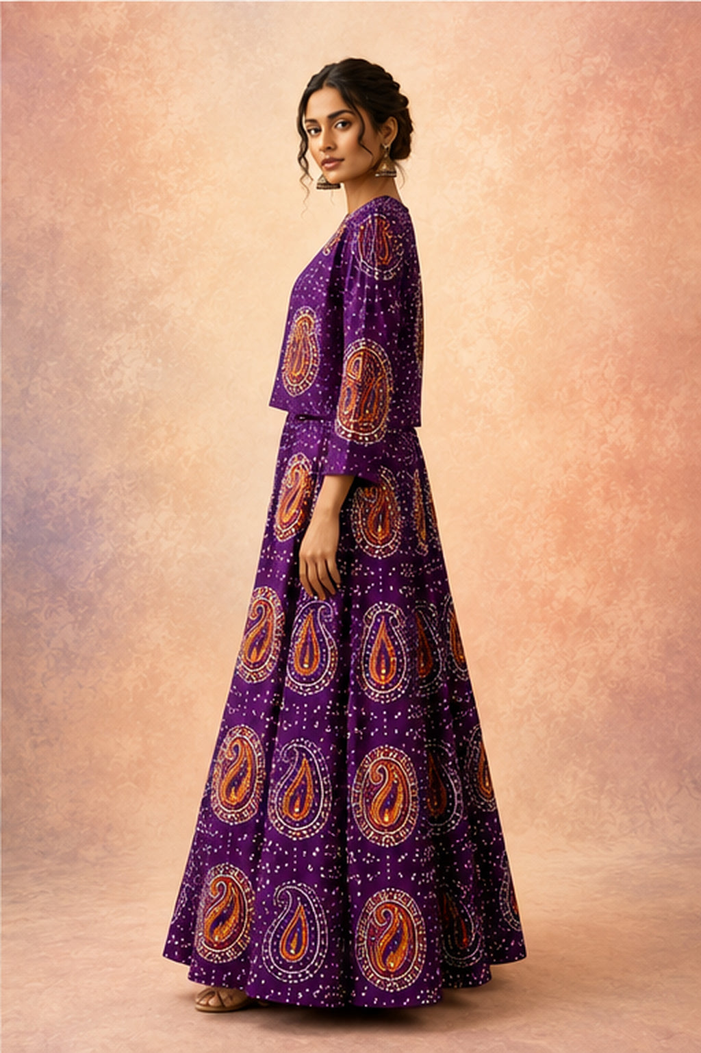 Rangsaaz — Bandhini Jacket Lehenga