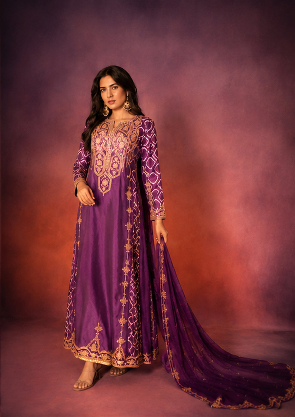 Meher — Bandhini Gota Patti Suit