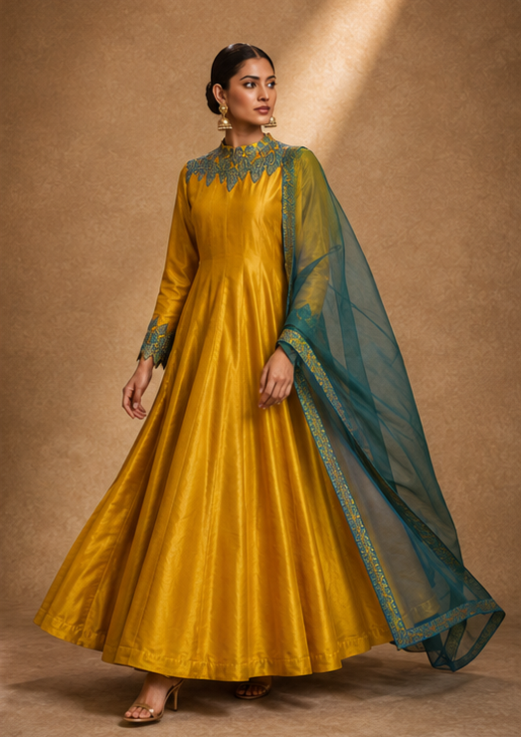 Kanak Anarkali Set