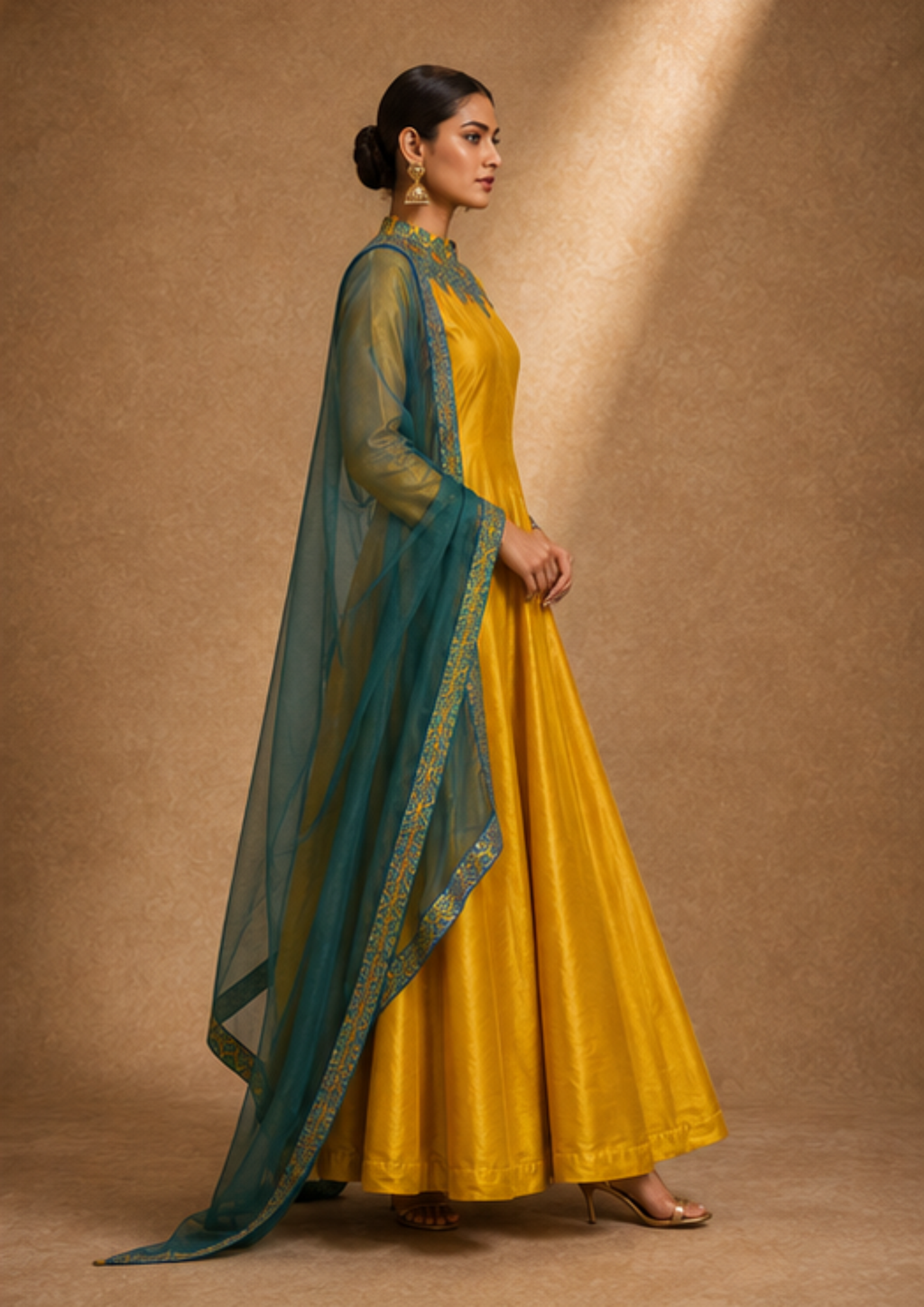 Kanak Anarkali Set