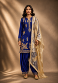 Neelambari — Hand-Embroidered Suit