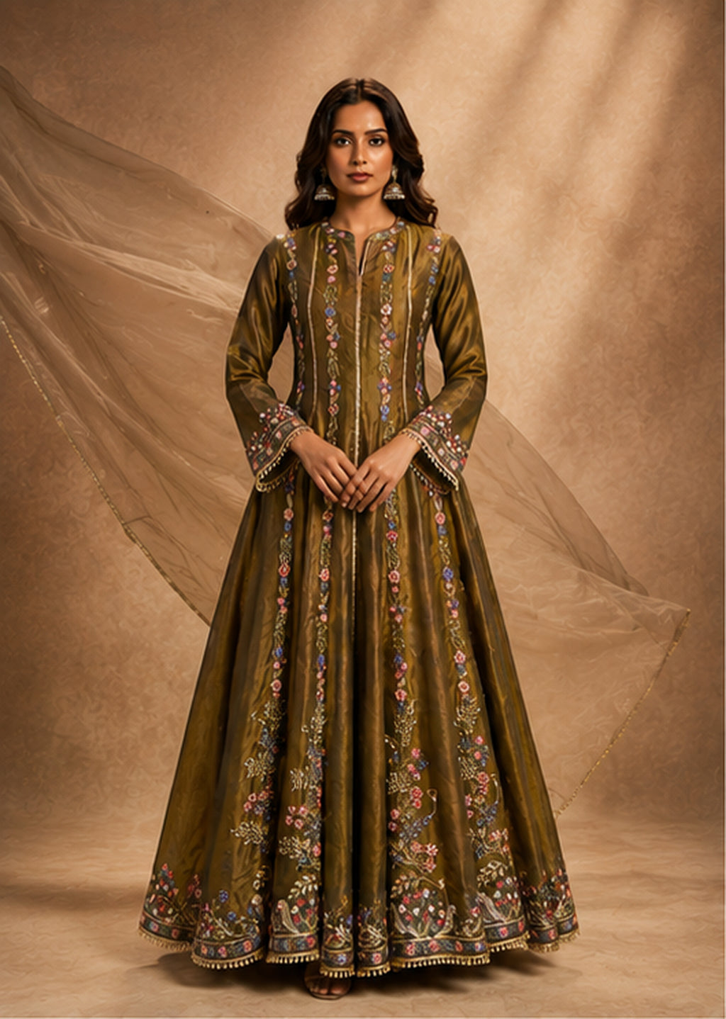Rang Bahar Anarkali Set