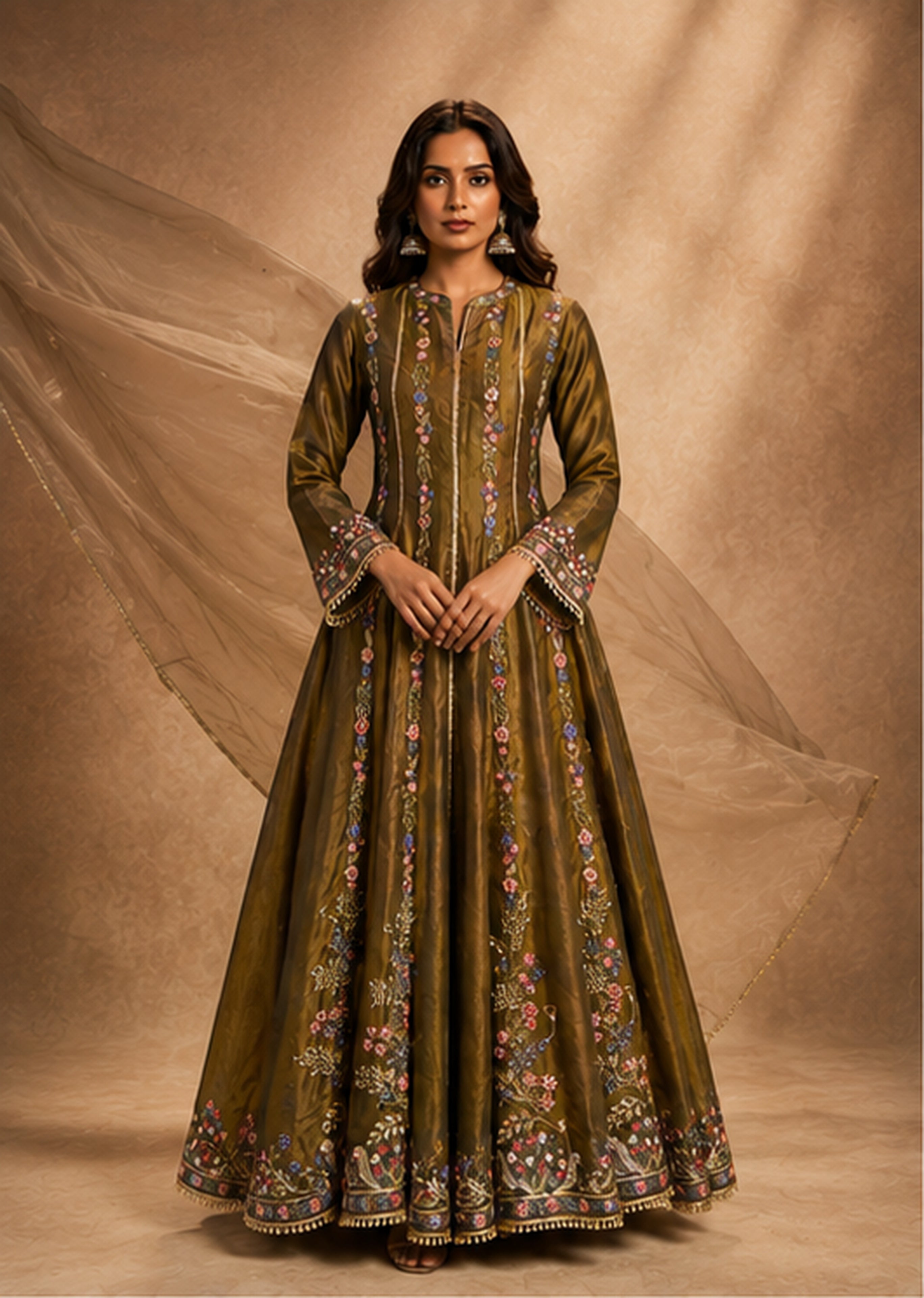 Rang Bahar Anarkali Set