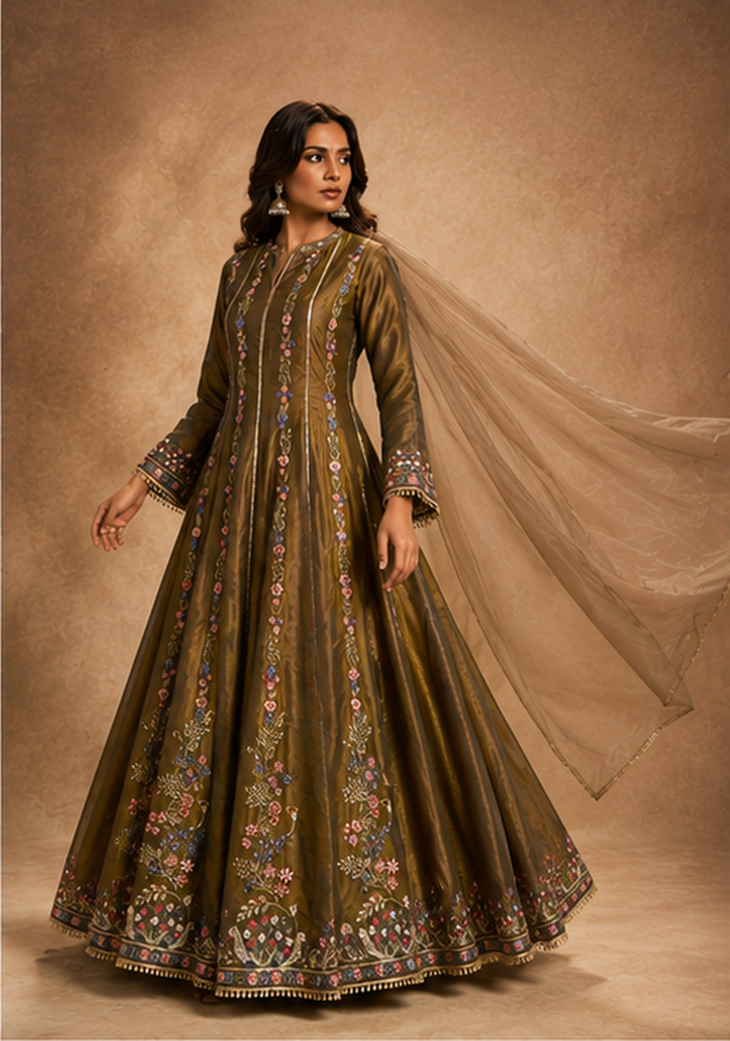 Rang Bahar Anarkali Set