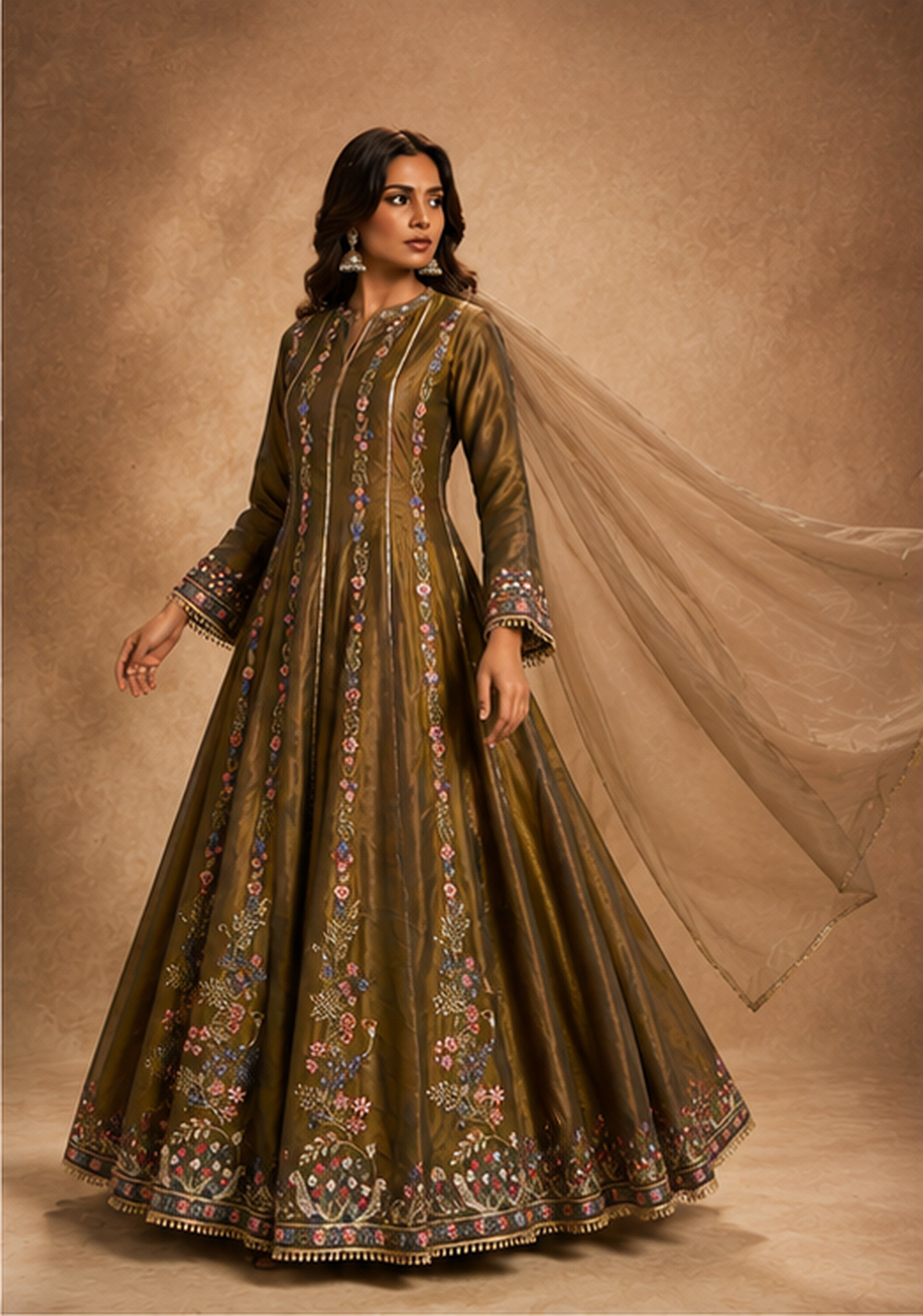 Rang Bahar Anarkali Set