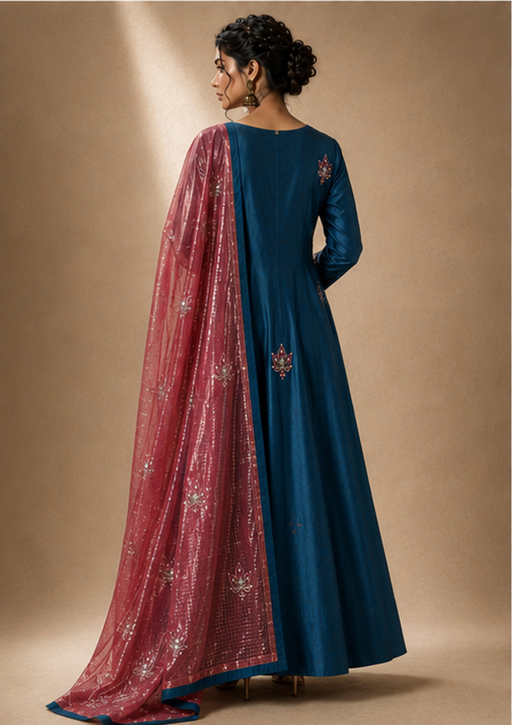 Noor-e-Gul Anarkali Set
