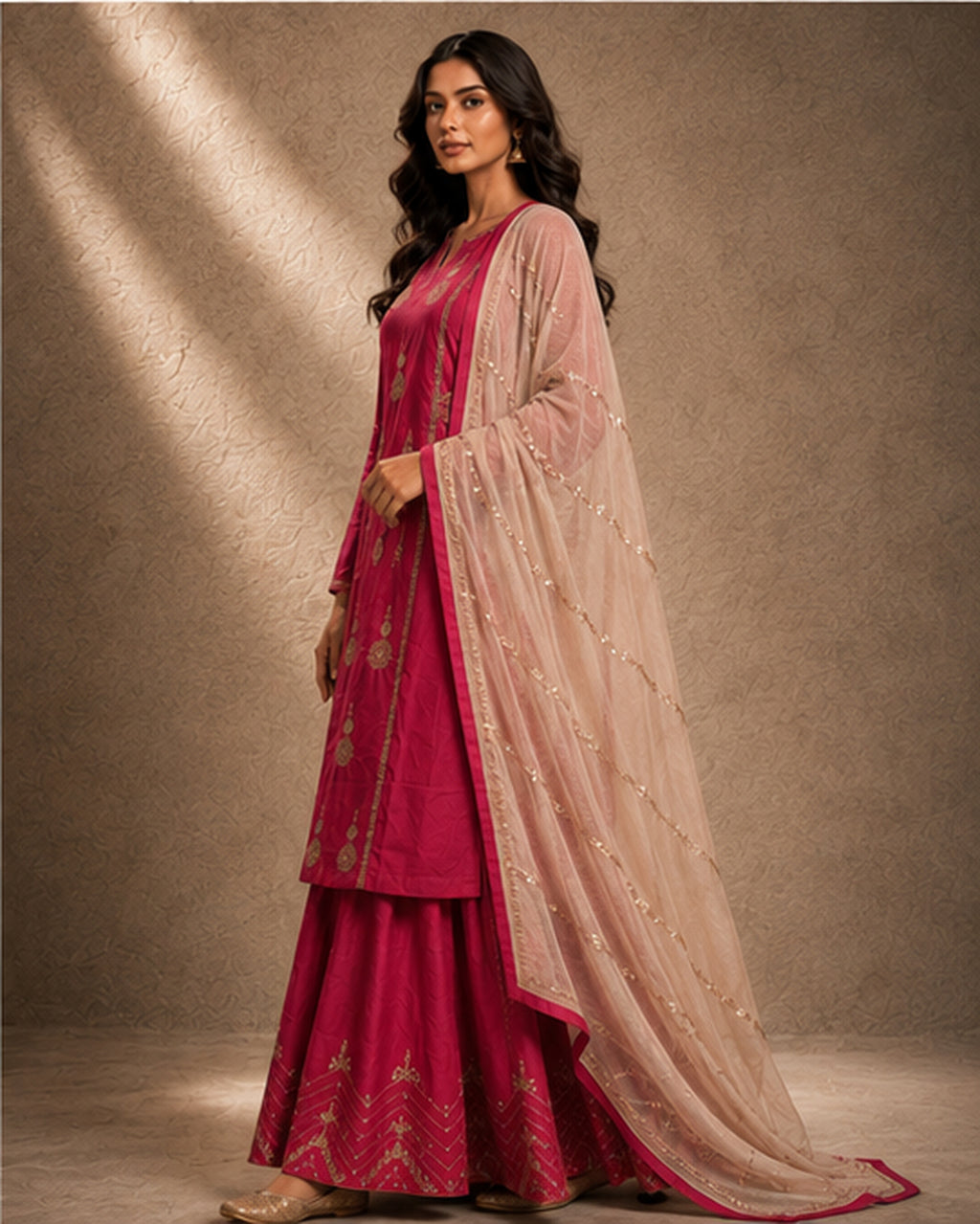 Meherbano Sharara Set