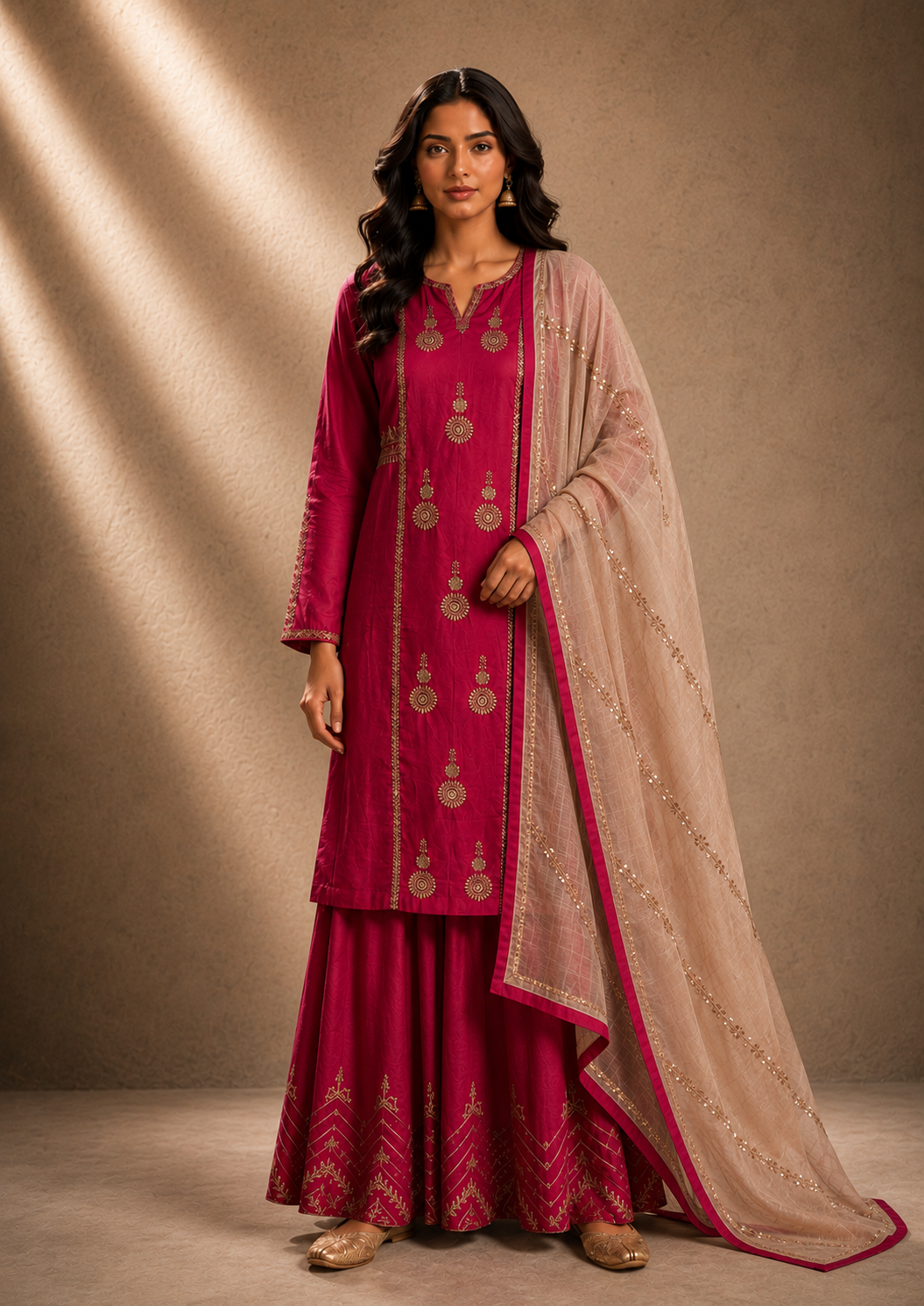 Meherbano Sharara Set