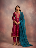 Mehreen — Bandhini Gota Patti Silk Suit