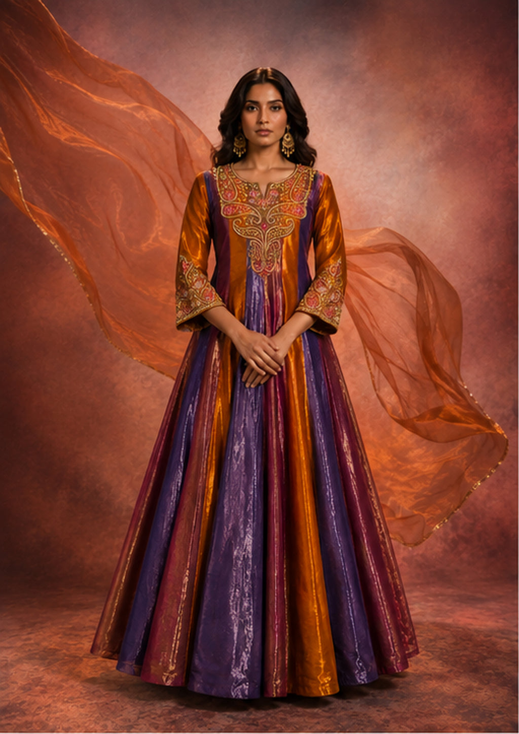 Rangmahal Anarkali Set