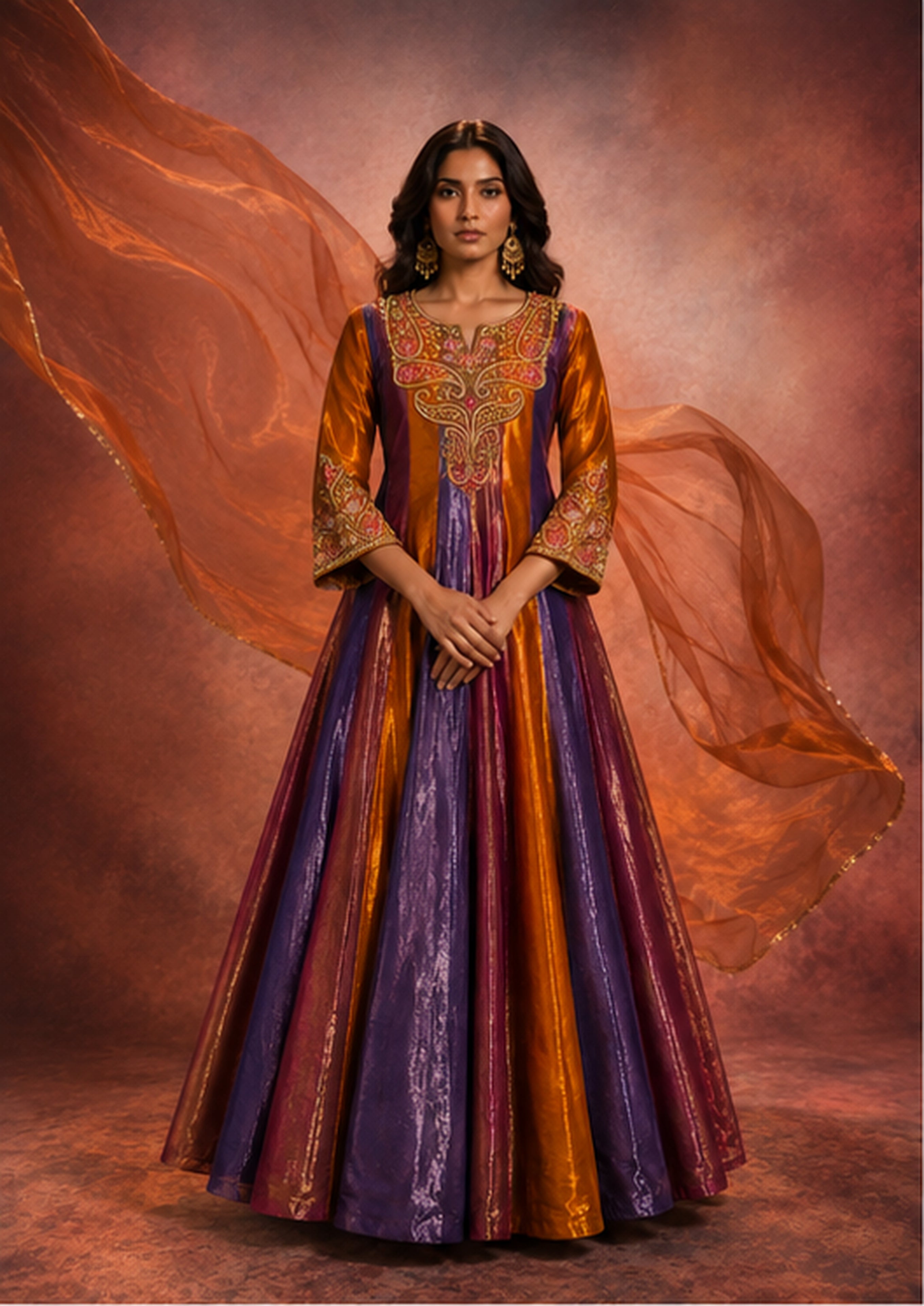 Rangmahal Anarkali Set