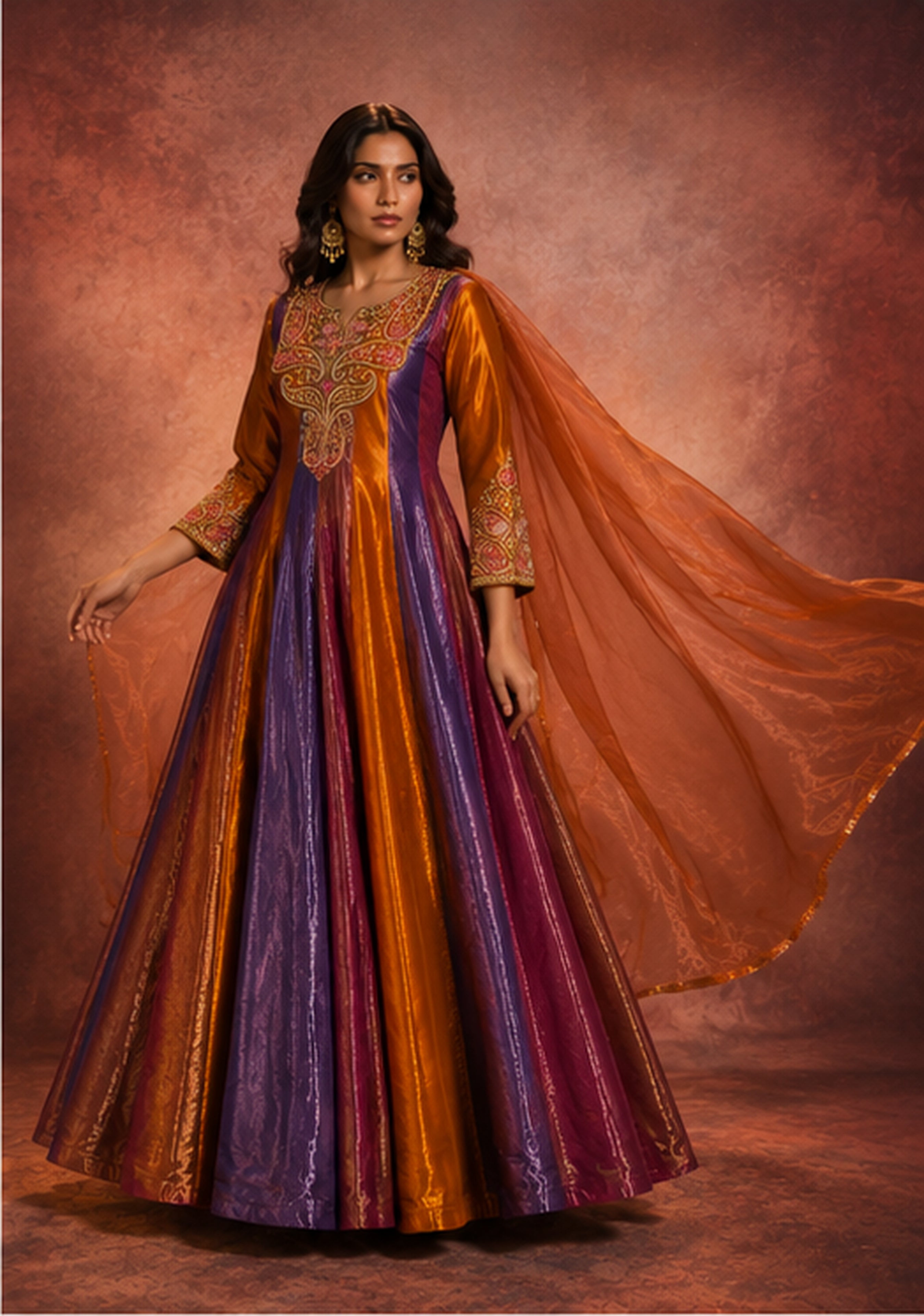 Rangmahal Anarkali Set
