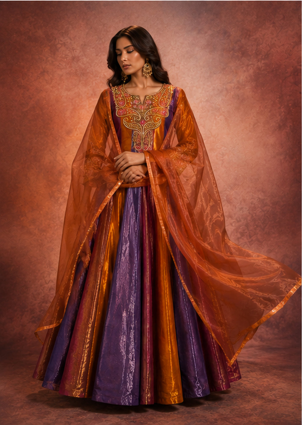 Rangmahal Anarkali Set